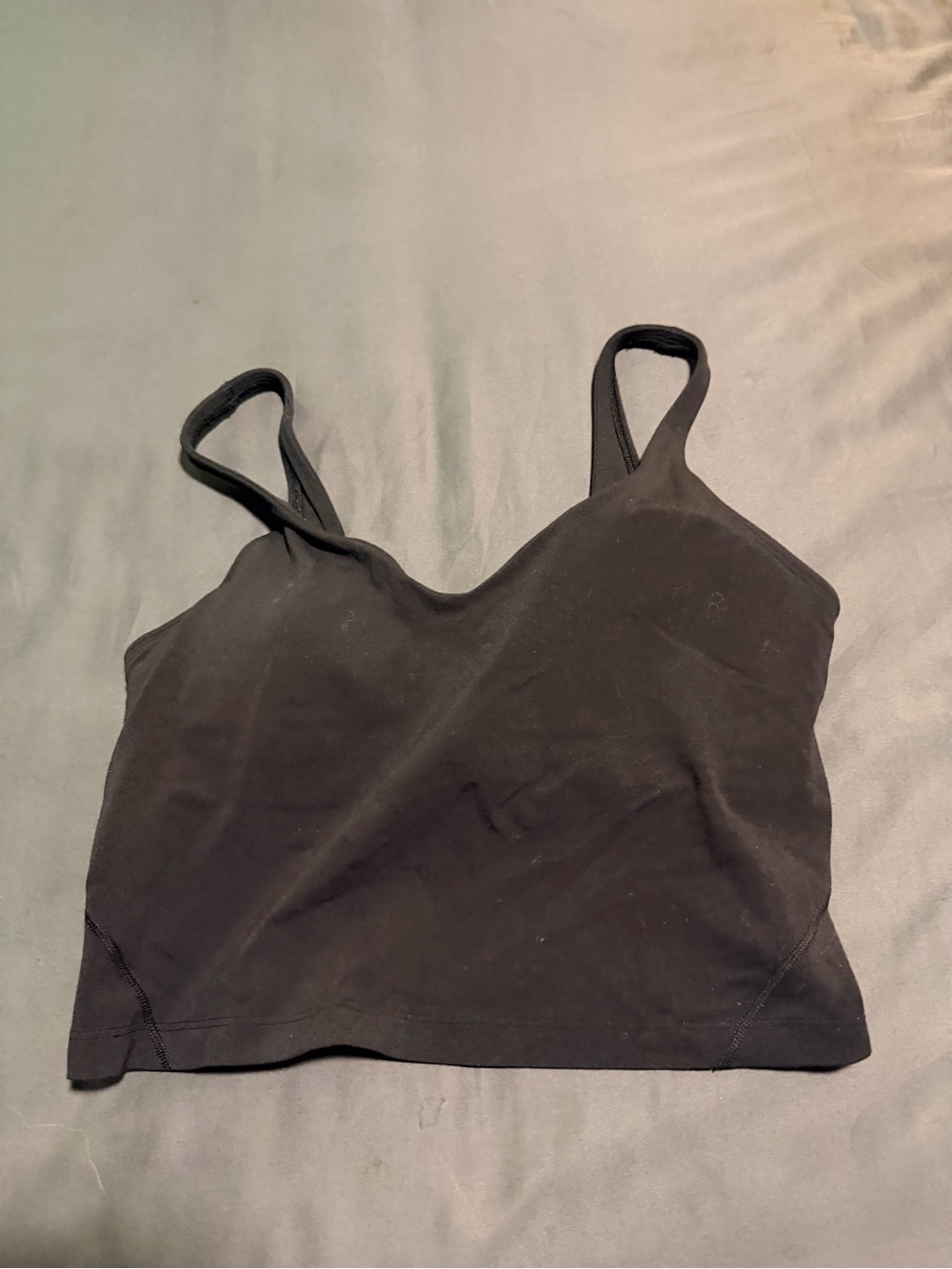 lululemon athletica Black Align Crop Tank